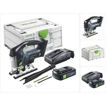 Festool Carvex PSBC 420-Basic Akku Pendelstichsäge 18 V 120 mm Brushless + 1x Akku 3,0 Ah + Ladegerät + Systainer