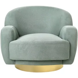 Beliani Sessel LEJRE Stoff 72 x 71 x 70 cm Hellgrün