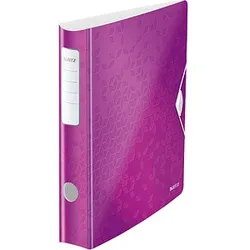LEITZ Active WOW 1107 Ordner violett Kunststoff 6,5 cm DIN A4