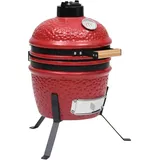 vidaXL 2-in-1 Kamado-Grill Smoker Keramik