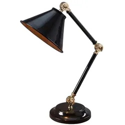 Provence Element Tischleuchte schwarz, messing Elstead Lighting PV-ELEMENT-BPB