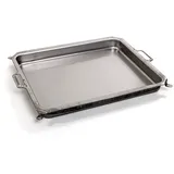 Edelstahlpfanne für 3-flammige Gasgrill Gasbräter Grill