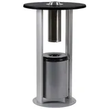 Showdown® Displays Smoking Table Standaschenbecher silber, 1 St.