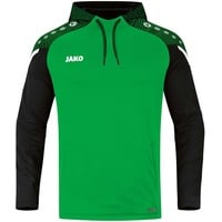 Jako Performance Hoodie Herren soft green/schwarz 3XL