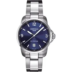 Certina Sport DS Podium C001.410.11.047.00 - blau,silber - 38mm