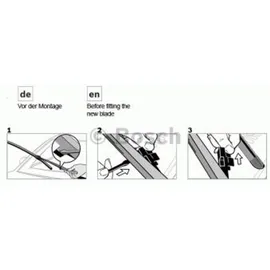 Bosch Scheibenwischer Aerotwin AR531S, Länge: 530mm/450mm – Set für Frontscheibe