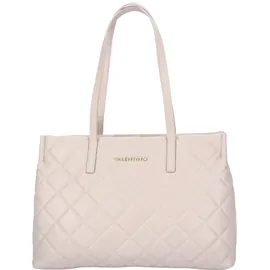 Valentino Ocarina Shopper Synthetik Beige/Weiß