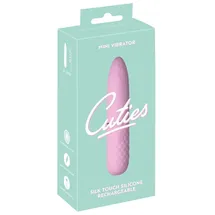 The CUTIES and pals Minivibrator mit 10 tiefgehenden Vibrationsmodi, rosa