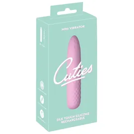 The CUTIES and pals Minivibrator mit 10 tiefgehenden Vibrationsmodi, rosa