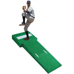 VEVOR Pitching Mound Tragbarer Pitcher Mound Baseball Softball Training 85 Zoll