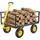 Vevor Bollerwagen 116,8x76x43 cm gelb