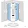 AcquaVapore Duschkabine Fertigdusche Dusche Komplettkabine D10-20M0-EC 100x100 cm Mit 2k Scheiben Versiegelung