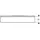 Geberit Wandablage 67,5x5,5x13cm, weiß/pulverbeschichtet, m