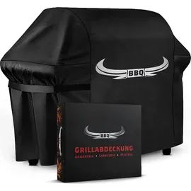 Amandi Grillabdeckung 122 x 61 x 147 cm Oxford-Gewebe schwarz