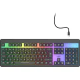uRage Tastatur Exodus 215 Illuminated Schwarz, QWERTZ
