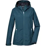 KILLTEC Damen Funktionsjacke/Regenjacke mit Kapuze KOS 108 WMN JCKT, deep water, 36