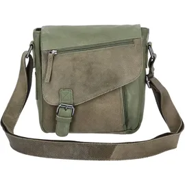 The Skandinavian Brand Damen Leder Schultertasche Mixed Farbsortierung 40-grün