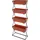 Tectake Vertikalbeet 52 x 21 x 127 cm Braun