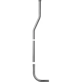 ASW Spülkastenrohr mit losem Bogen 65mm gekröpft, Kunststoff weiss