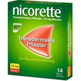 Nicorette TX 15 mg Pflaster 14 St.