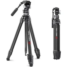 Ulanzi Zero V Carbon Travel Stativ, Schwarz