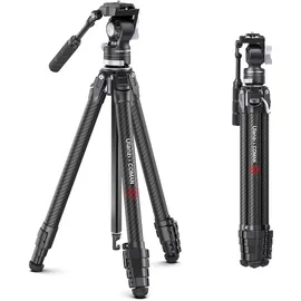 Ulanzi Zero V Carbon Travel Stativ, Schwarz