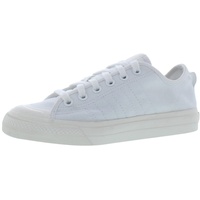 adidas Originals Men's Nizza RF Sneaker, White/White/Off White, 4.5 - 36 2/3 EU