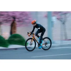 Sena R1 der Smarte Fahrradhelm (Electric Tangerine, M)