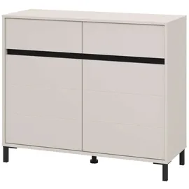 INOSIGN Marron 106 x 90 x 40 cm Schwarz / Weiß