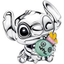 Pandora Charm Disney Stitch und Schrulle Gelb/Grün/Rosa 794554C01