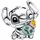 Pandora Charm Disney Stitch und Schrulle Gelb/Grün/Rosa 794554C01