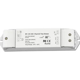 ISOLED Dimmer Sys-Pro Funk Push 1-10V Input TRIAC-Dimmer 230V 300VA
