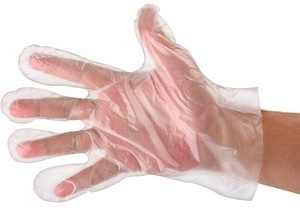 BBE SOLUTIONS unisex Einmalhandschuhe transparent Größe L 100 St.