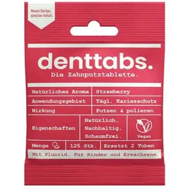Dr. Dagmar Lohmann DENTTABS Kids Strawberry mit Fluorid