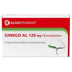 Ginkgo AL für’s Gedächtnis im Alter mit leichter Demenz 60 St