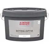 Schöner Wohnen Trendstruktur Effektfarbe Beton-Optik grau 1 l