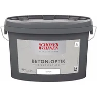 Schöner Wohnen Trendstruktur Effektfarbe Beton-Optik grau 1 l