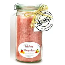Candle Factory Mini-Jumbo Duftkerze 14 cm rosa