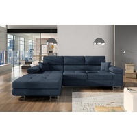 yourhouse24 Ecksofa Armando L-form Schlafsofa Wohnlandschaft Links Rechts Couch Bettkasten