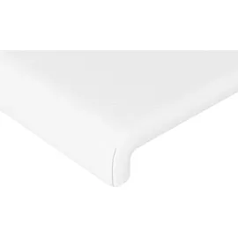 vidaXL Kopfteil Weiß 100x5x78/88 cm Kunstleder
