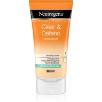 Neutrogena Clear & Defend Facial Scrub Peeling 150 ml