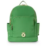 NOBO Rucksack TERPSICHORE, 6 kleine Fächer grün