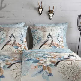 Muller Textiles hip Flanell Bettwäsche Frior Multi 135x200+80x80 cm