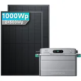 SolarFlow 800 Plus+ 2x500W Bifaziale - 1000Wp ‚Äì 2 Module / Ohne HAL