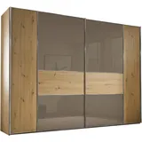 STAUD Schwebetürenschrank Sonett 321C 298 x 222 x 68 cm Beige/Braun