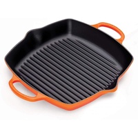 Grillpfanne hoch 30 x 30 cm ofenrot