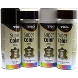 TRG Sprühfarbe TRG Lederfarbspray Lederfarbe Farbspray 400ml für Glattleder schwarz
