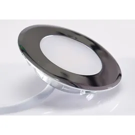 ChiliTec LED-Einbauleuchte "EBL-HV65si", silber 230V, 2W, 4000K, 150lm, neutralweiß