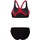 Arena Damen W Threefold Two Pieces R Bikini, Black-black-anguria, 40