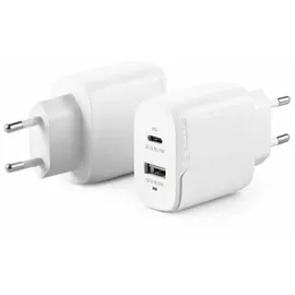 Alogic 2-Port 32W Rapid-Power USB-C GaN-Wandladegerät weiß